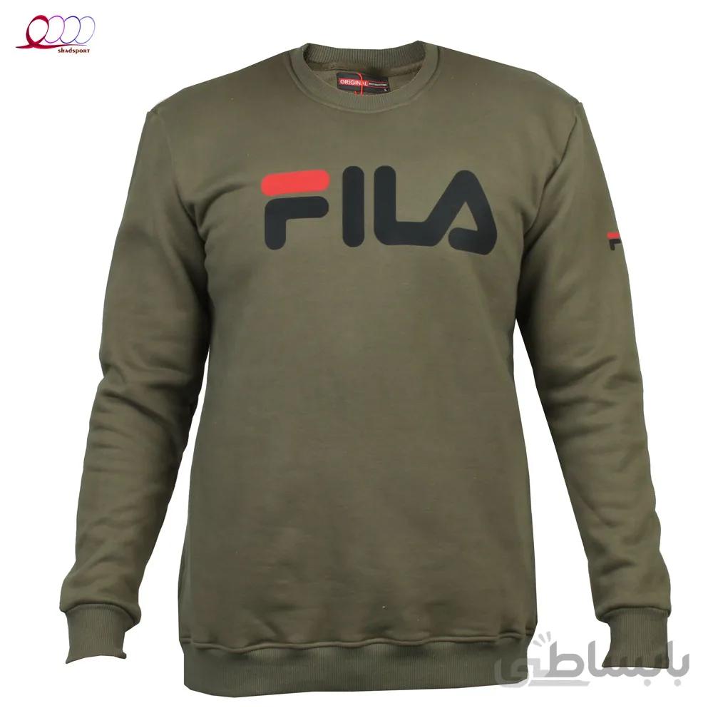 پیراهن آستین بلند مردانه دورس طرح فیلا(FILA)