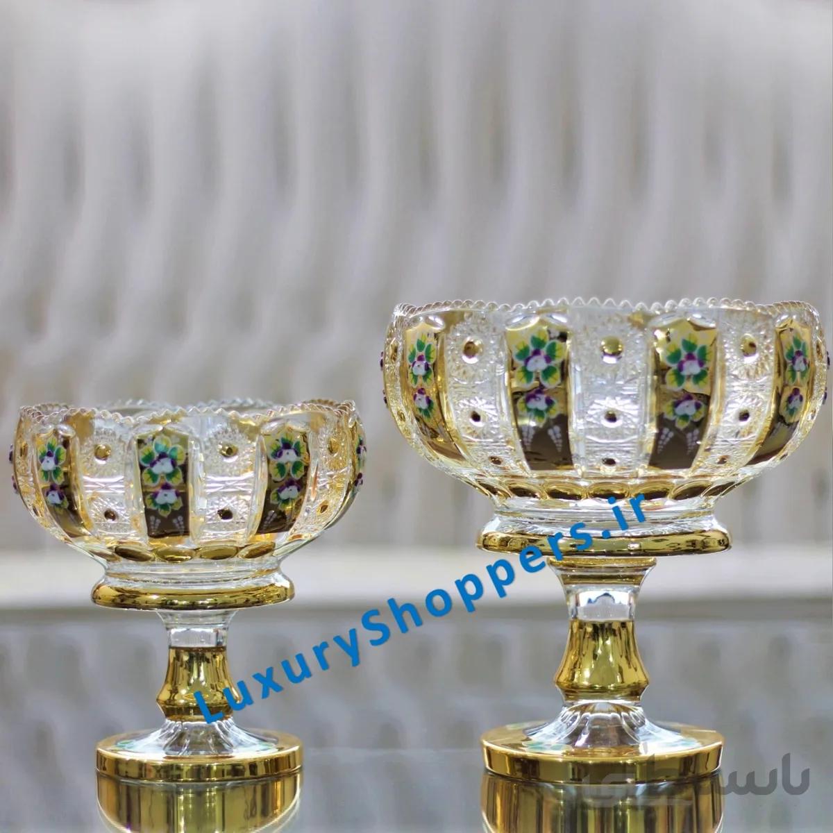 کاسه پی کی طلایی چین ( دارای دو سایز)