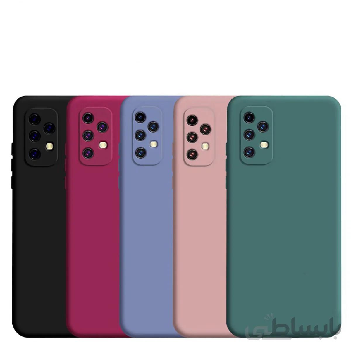 قاب سیلیکونی مناسب برای گوشی موبایل سامسونگ Galaxy A32 4G صورتی