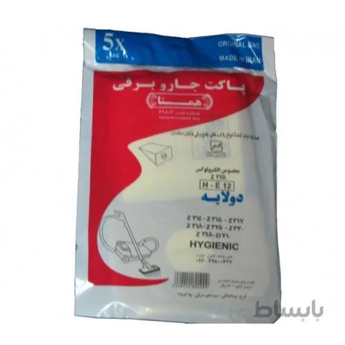 پاکت جاروبرقی الکترولوکس345 همتا (بسته 5 تایی)