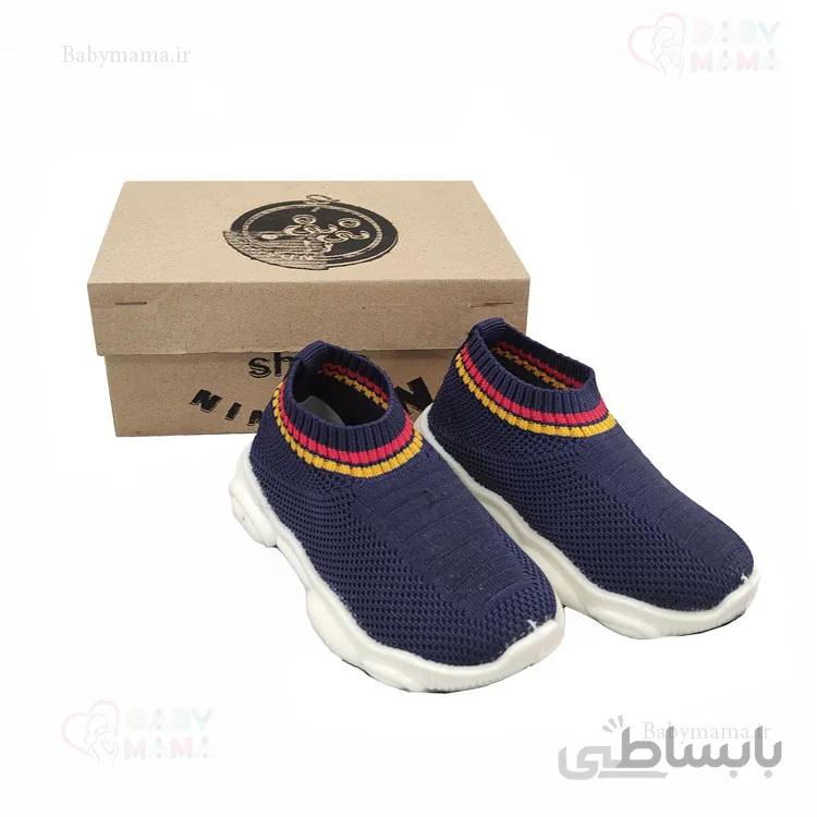 کتونی چراغدار مدل بافت