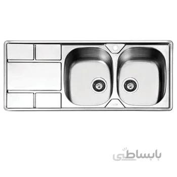 سینک آشپزخانه توکار ایلیا استیل مدل 2042