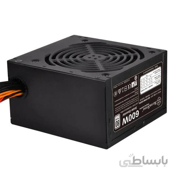 منبع تغذیه کامپیوتر سیلوراستون مدل Essential SST-ST۶۰F-ES۲۳۰ ا SilverStone Essential SST-ST60F-ES230 600W Power
