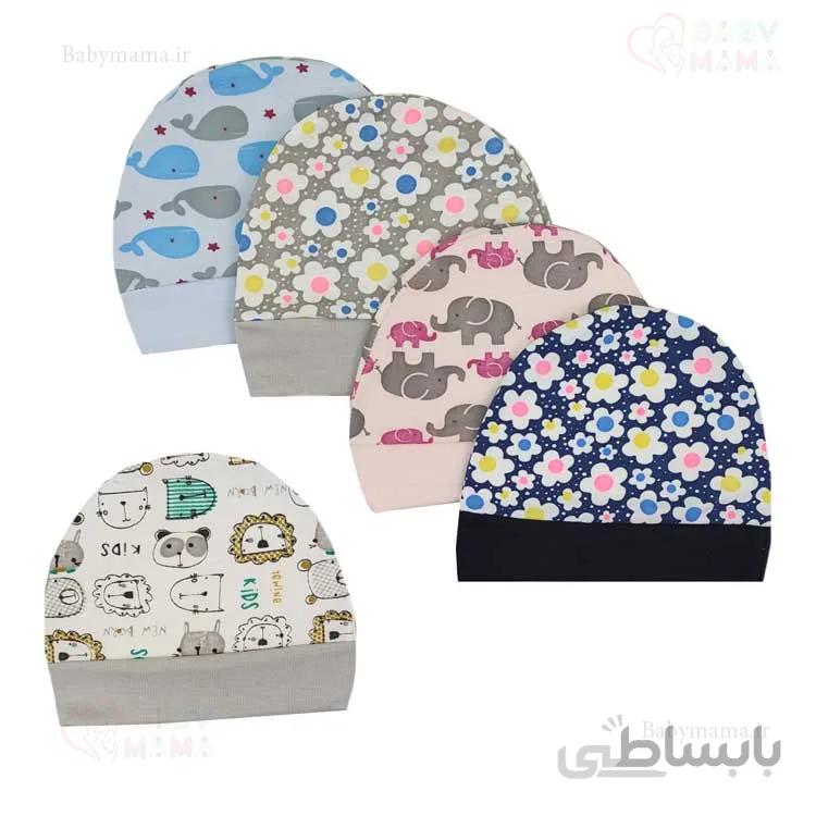 کلاه گرد چاپی حیوانات