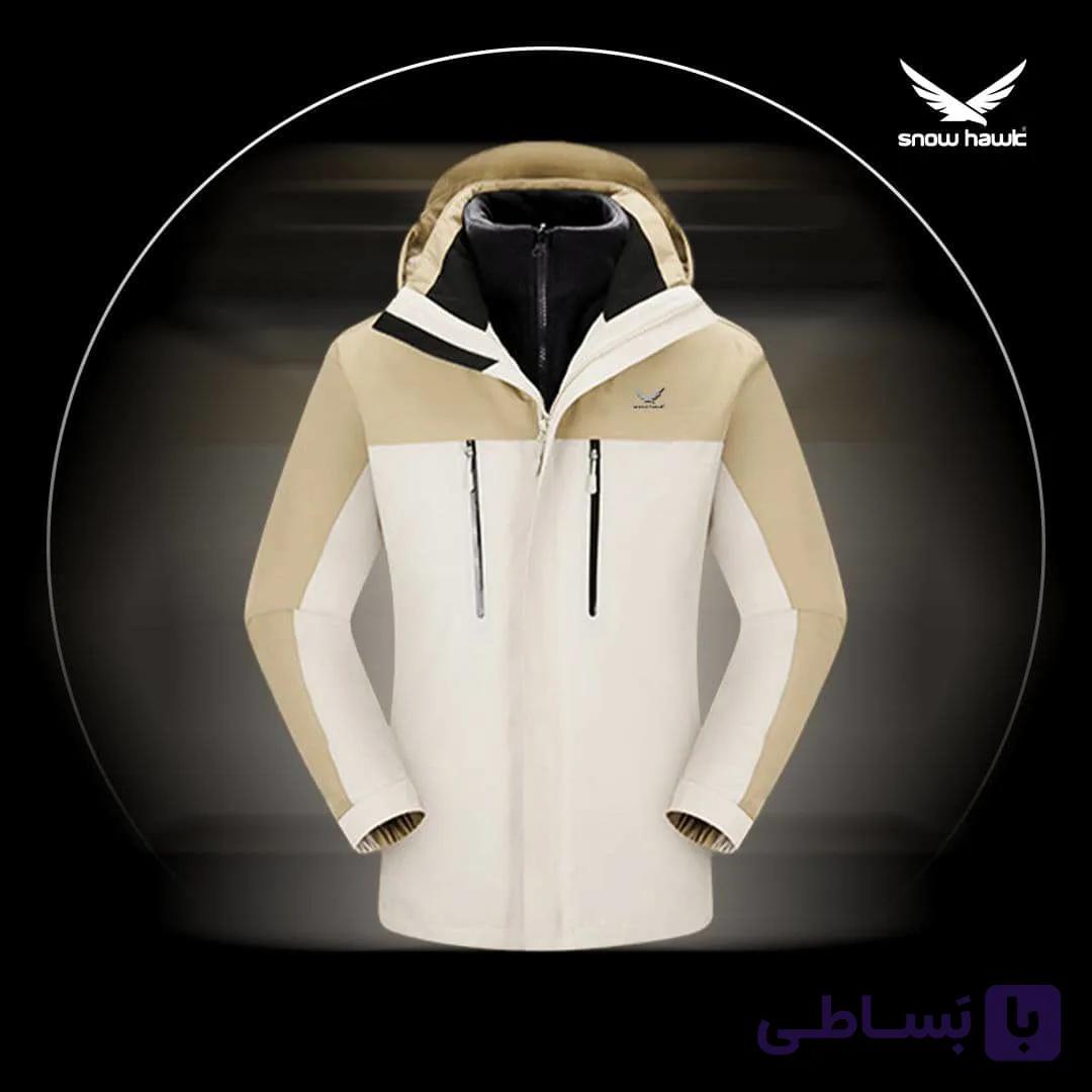 کاپشن دوپوش پلار زنانه اسنوهاک کد 79818