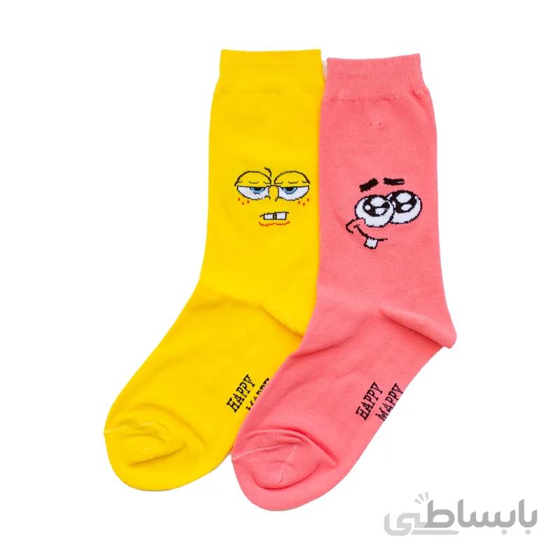 جوراب ساقدار باب اسفنجی و پاتریک بوم