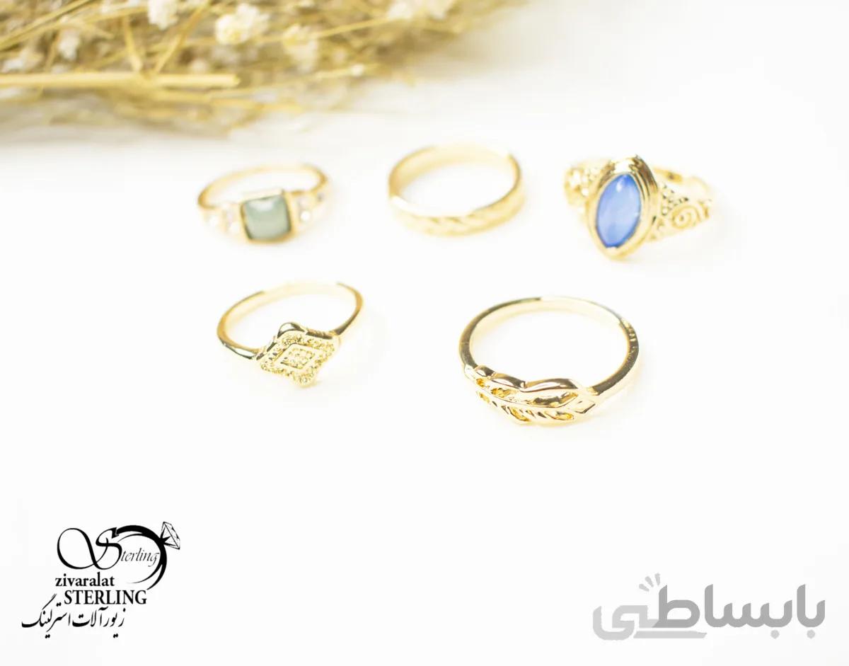 پک انگشتر زنانه کد 5594