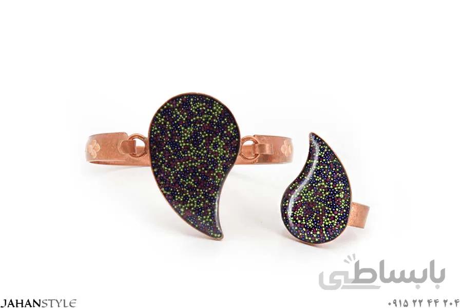 نیم ست مسی زنانه و دخترانه کد 587811