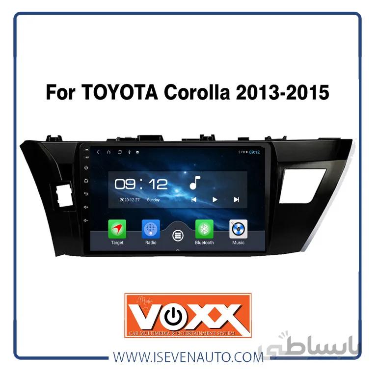 مانیتور اندروید VoxX – مدل C700Pro تویوتا – کرولا 2015-2013