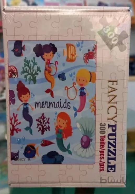 پازل 300 قطعه طرح پری دریایی fancy ا Fancy 300 pcs puzzle Mermaids