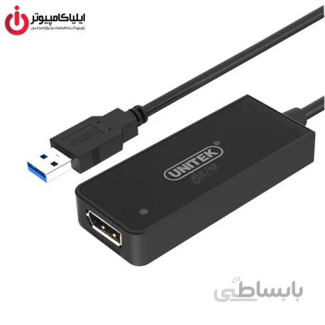 مبدل USB3.0 به Display کیفیت 4K یونیتک مدل Y-3703