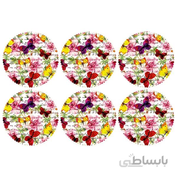زیربشقابی رنس مدل U2-42010 بسته ۶ عددی