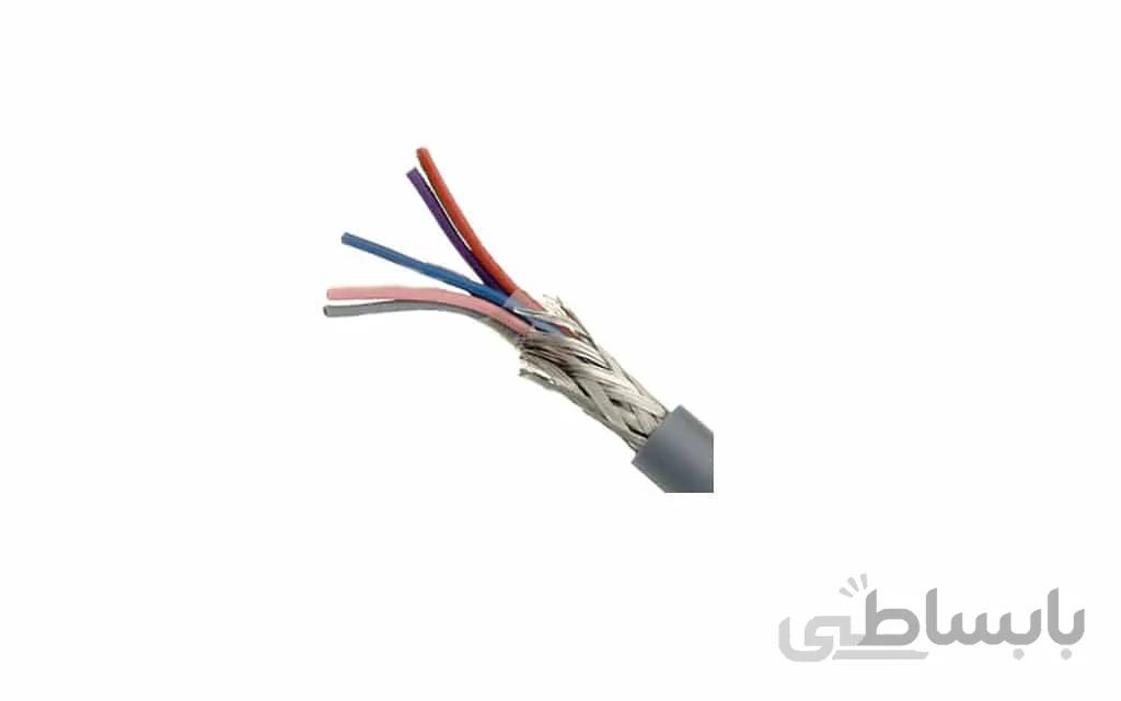 کابل برق شیلدار 5 رشته سایز 1تا 1.5 خراسان افشارنژاد ا Shielded power cable 5 strands size 1 to 1.5 Khorasan Afsharnejad