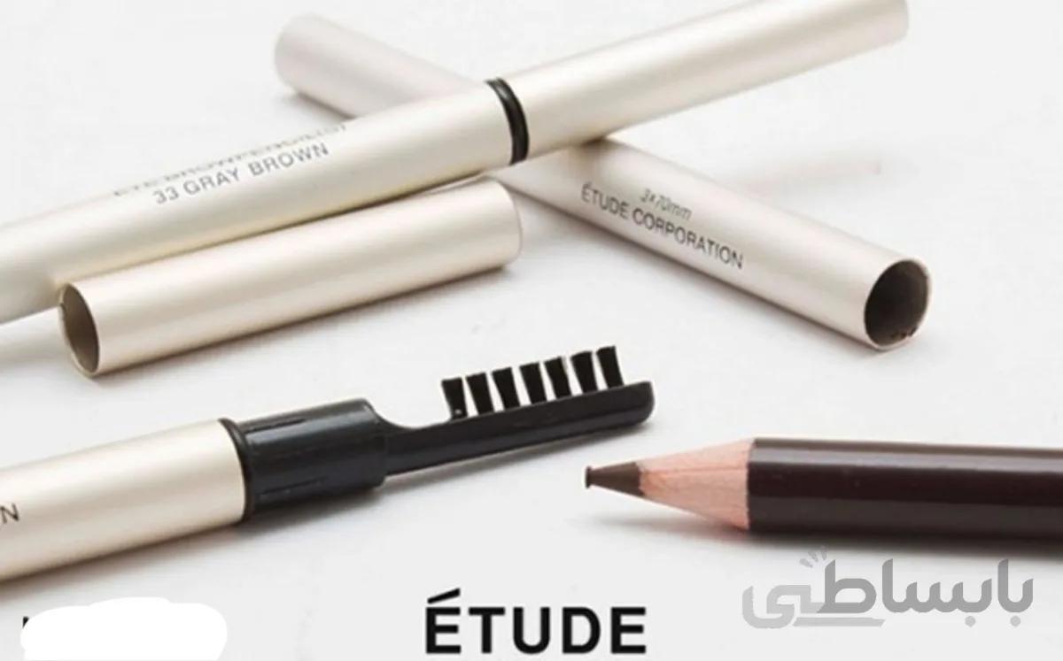 مداد ابرو اتود مدل Etude Corporation شماره 34 Etude Etude Corporation Eyebrow Pencil 34