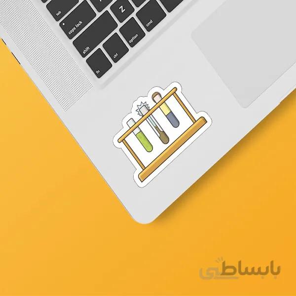 استیکر لپ تاپ طرح ۰۹ Rick&Morty