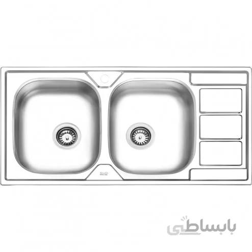 سینک نیمه فانتزی توکار مدل 4051 ا سینک نیمه فانتزی توکار مدل 4051