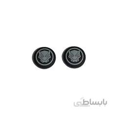 روکش آنالوگ دسته پلی استیشن 4 طرح Black Panter بسته 2 عددی ا Analog Cover Of PlayStation 4 Handle Model Black Panter 2-digit package