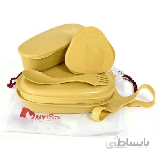 ست ظروف 6 تکه مدل Light My Fire - Lunchkit BIO