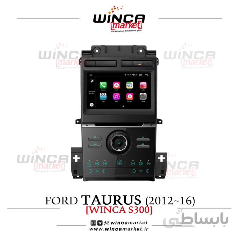 مانیتور فابریک اندروید فورد تاروس (2012 تا 2016) برند وینکا مدل RL342 سری S200