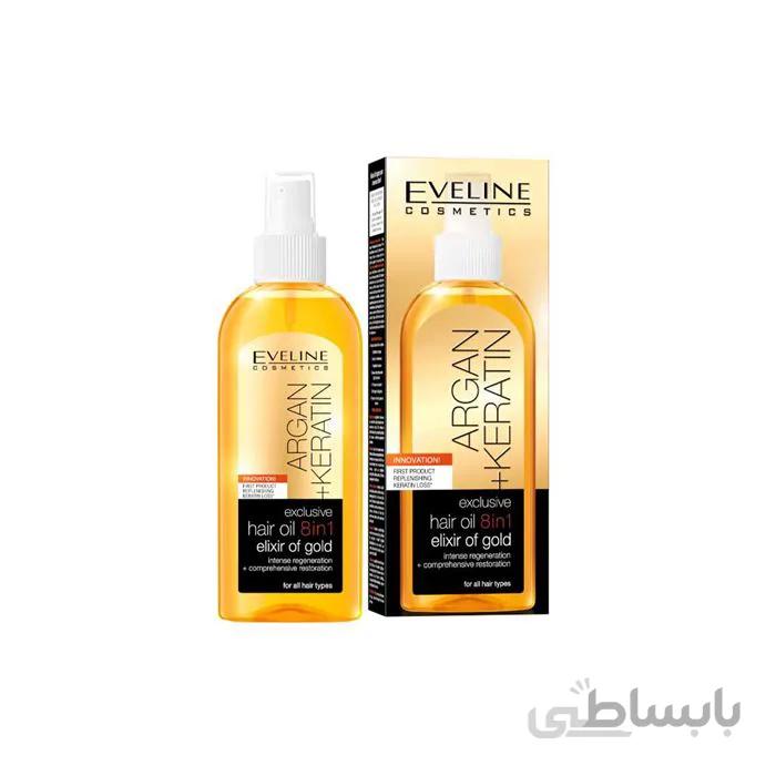 روغن آرگان و کراتین اولاین