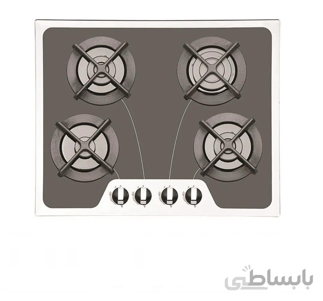 اجاق گاز صفحه ای G 408 ایلیا استیل ا G 408