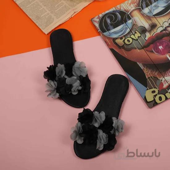 دمپایی گل دار