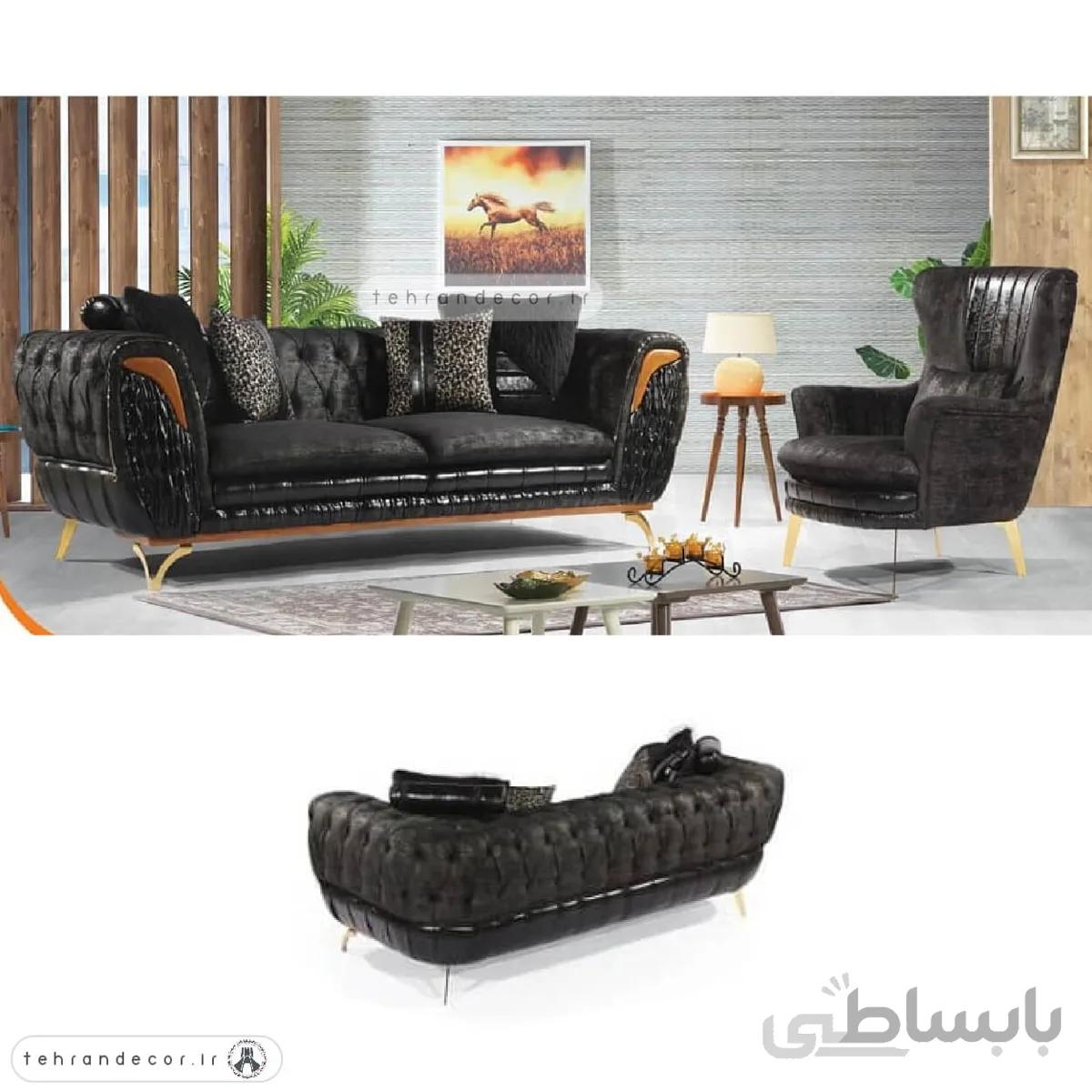 ست مبل راحتی هشت نفره چستر مرنالی