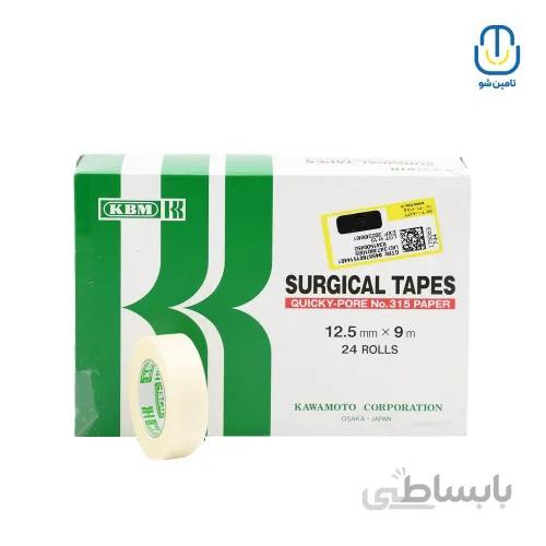 چسب ضد حساسيت کی بی ام ۹*۱/۲۵ سانتی متر ا KBM anti allergy adhesive 1/25-9cm