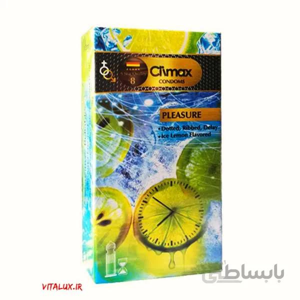 کاندوم تاخیری و خاردار کلایمکس با اسانس لیمو