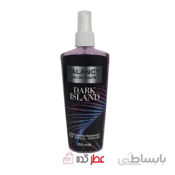 بادی اسپلش والنسی مدل Valancy Dark Island حجم ۲۵۰ میل