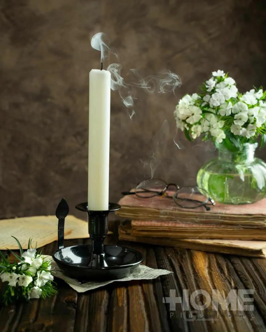 جا شمعی دسته دار
