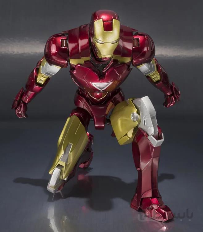 ست اکشن فیگور آیرون من Iron man Mark 6 & Hall of Armor برند Bandai