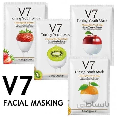 ماسک ورقه ای هفت ویتامینه بیوآکوا پخش عمده