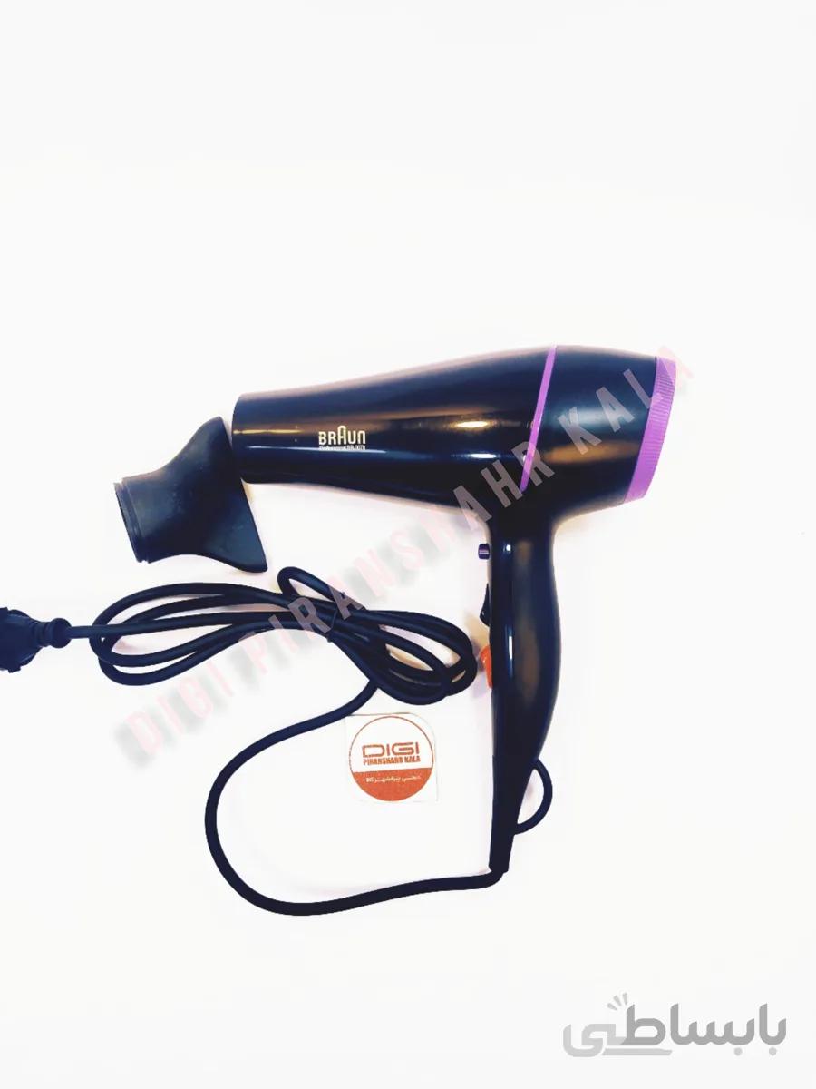 سشوار براون BRAUN مدل BR-0078 قدرت ۵۰۰۰ وات ا سشوار براون BRAUN مدل BR-0078 قدرت 5000 وات