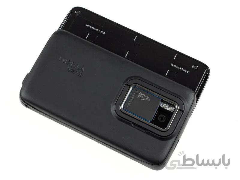 قاب گوشی N900 نوکیا مشکی DOOR+FRAME N900 NOKIA BLACK