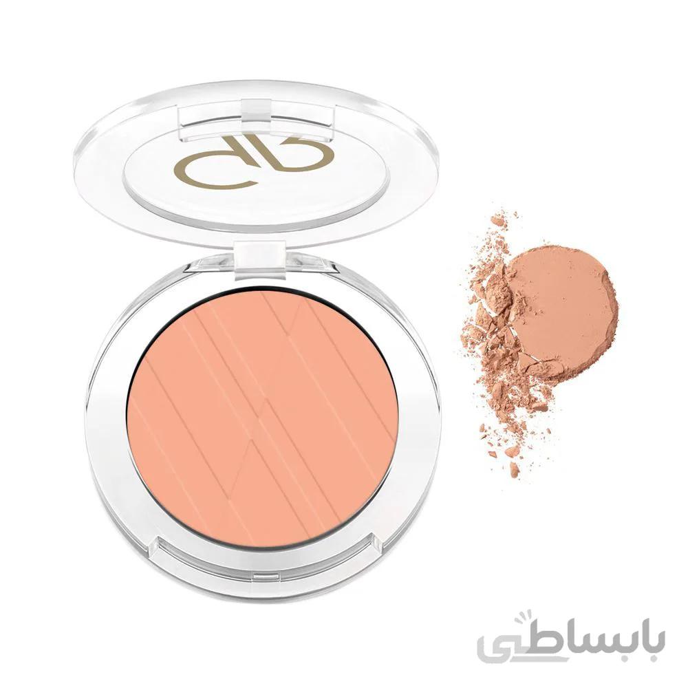 رژ گونه ساده گلدن رز شماره 08 ا Golden Rose Soft & Silky Powder Blush No. 08