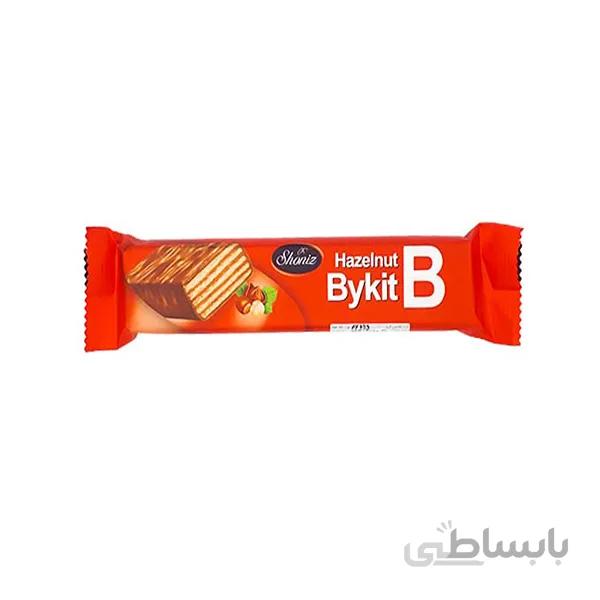 ویفر شکلاتی بزرگ بایکیت فندوقی شونیز