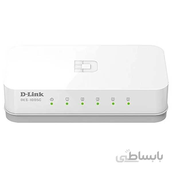 سوییچ 5 پورت 10/100 دی-لینک مدل DES-1005c