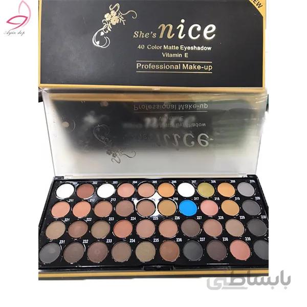 سایه مات ۴۰ رنگ نایس NICE