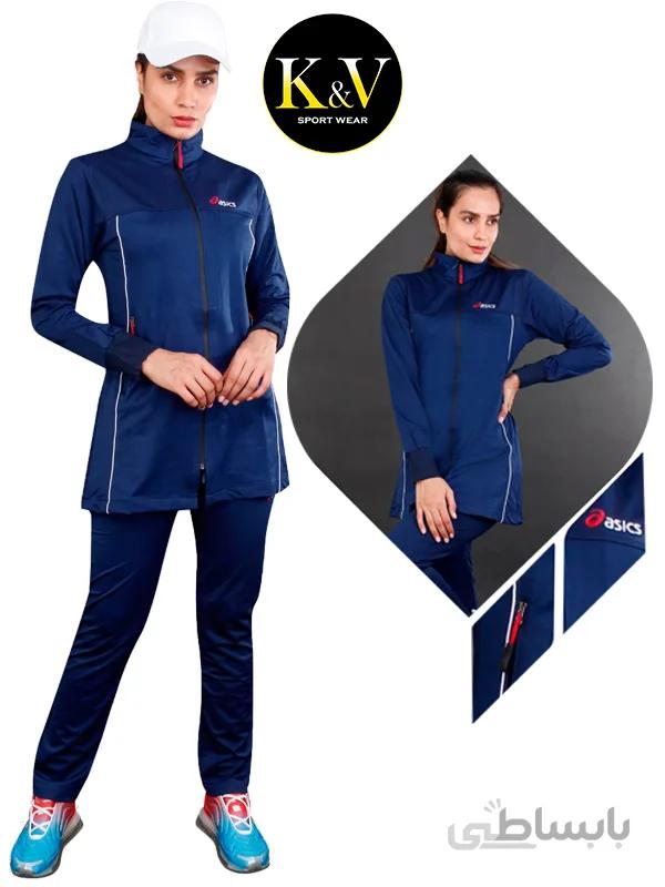 مانتو شلوار ورزشی asics ا Manto sports pants asics