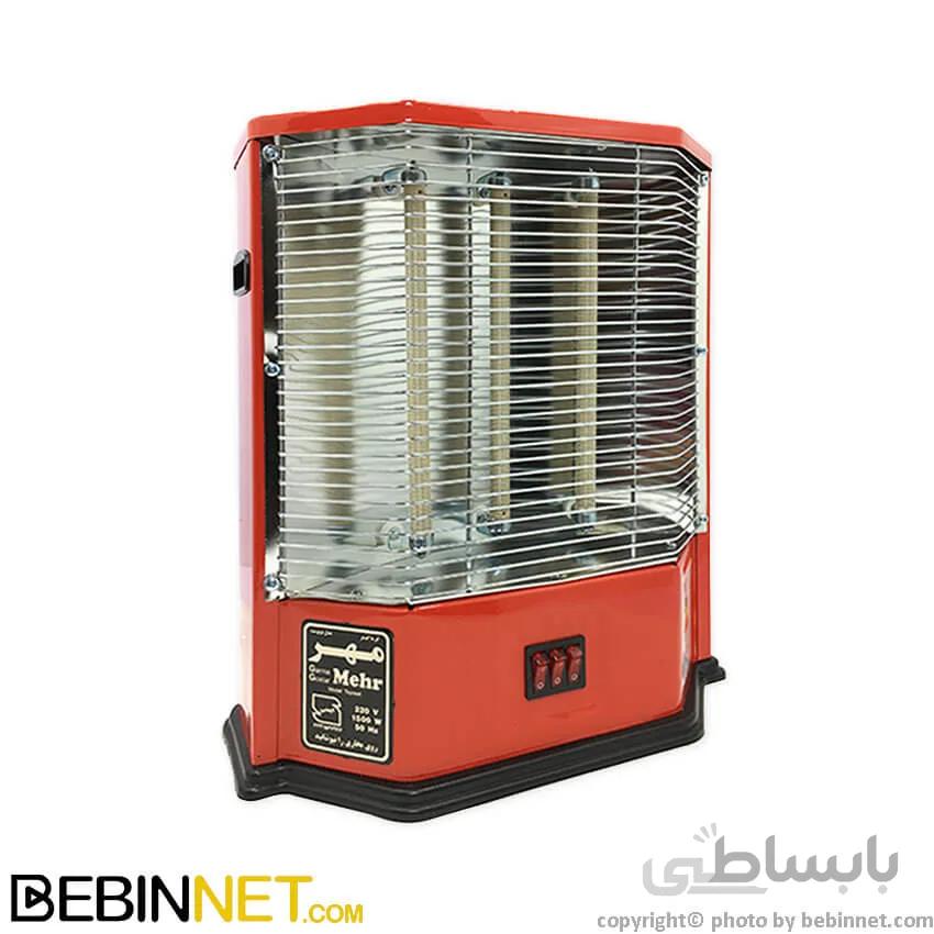 بخاری برقی گرما گستر مهر ا mehr electric heater