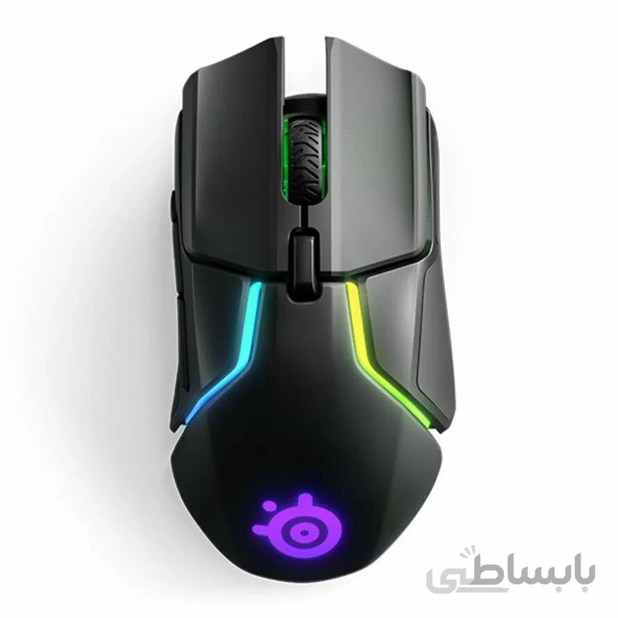 موس گیمینگ بی سیم استیل سریز RIVAL 650 ا SteelSeries RIVAL 650 Wireless Gaming Mouse