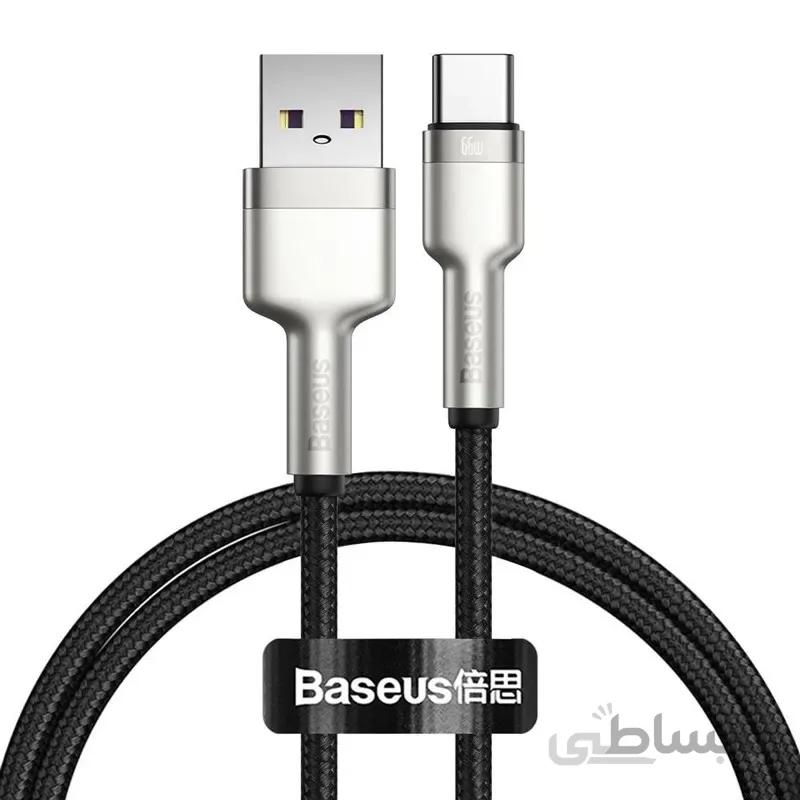 کابل تایپ سی فست شارژ Baseus CAKF000101 66W 6A 1m