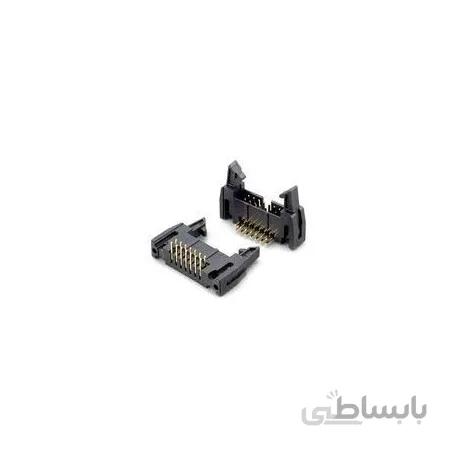 PHL قفلدار 2*7 (14 پین) 2.54mm رایت انگل