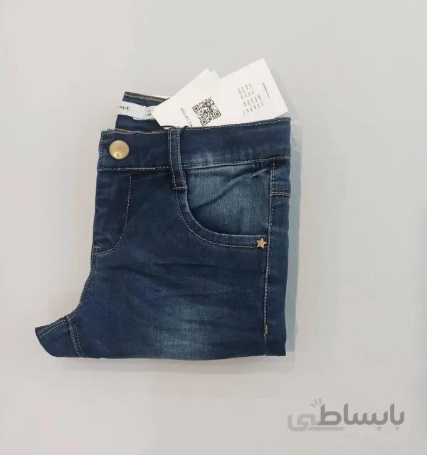 شلوار جین اسلیم دخترانه(۶،۷سال)