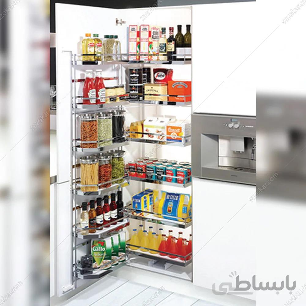 سوپر تاندم لولایی کمدی دایمند استایل عرض 45 ارتفاع 110 سانتیمتر فانتونی مدل E001 ا Fantoni E001 super