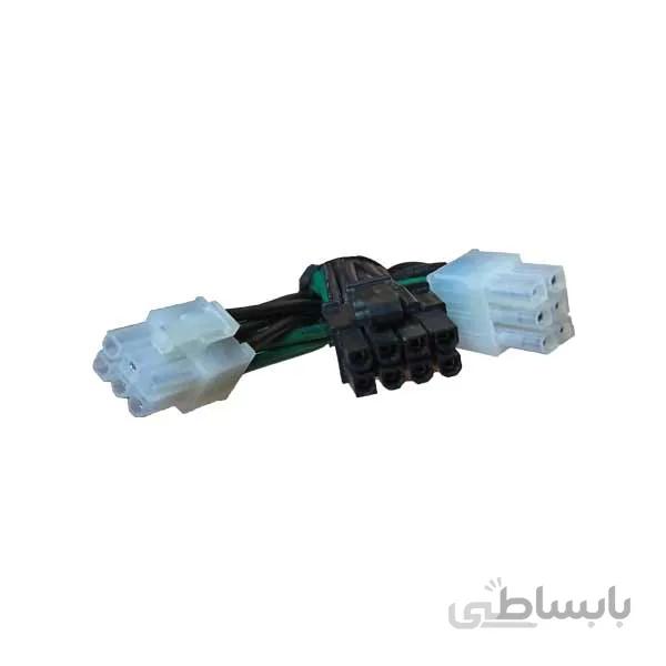کابل تبدیل 8 پین نر برق پاور به دو تا 6 پین نر گرافیک