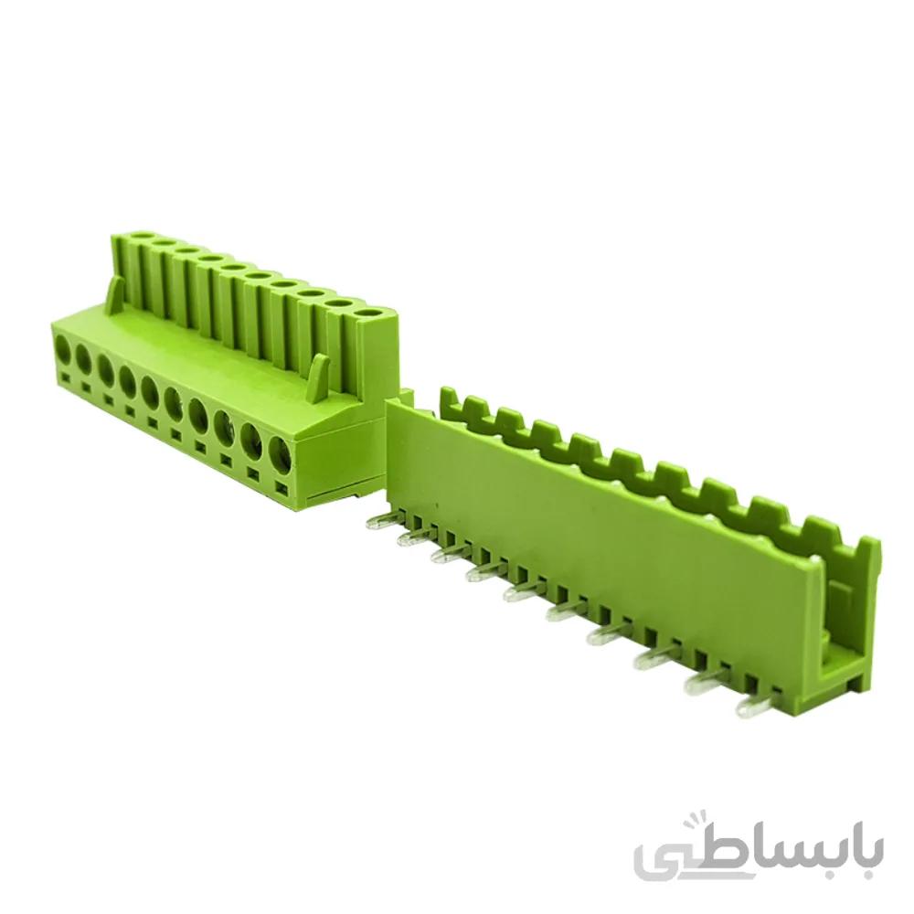 ترمینال فونیکس KF2EDG 5.08mm 10 PIN R/A برند KEFA