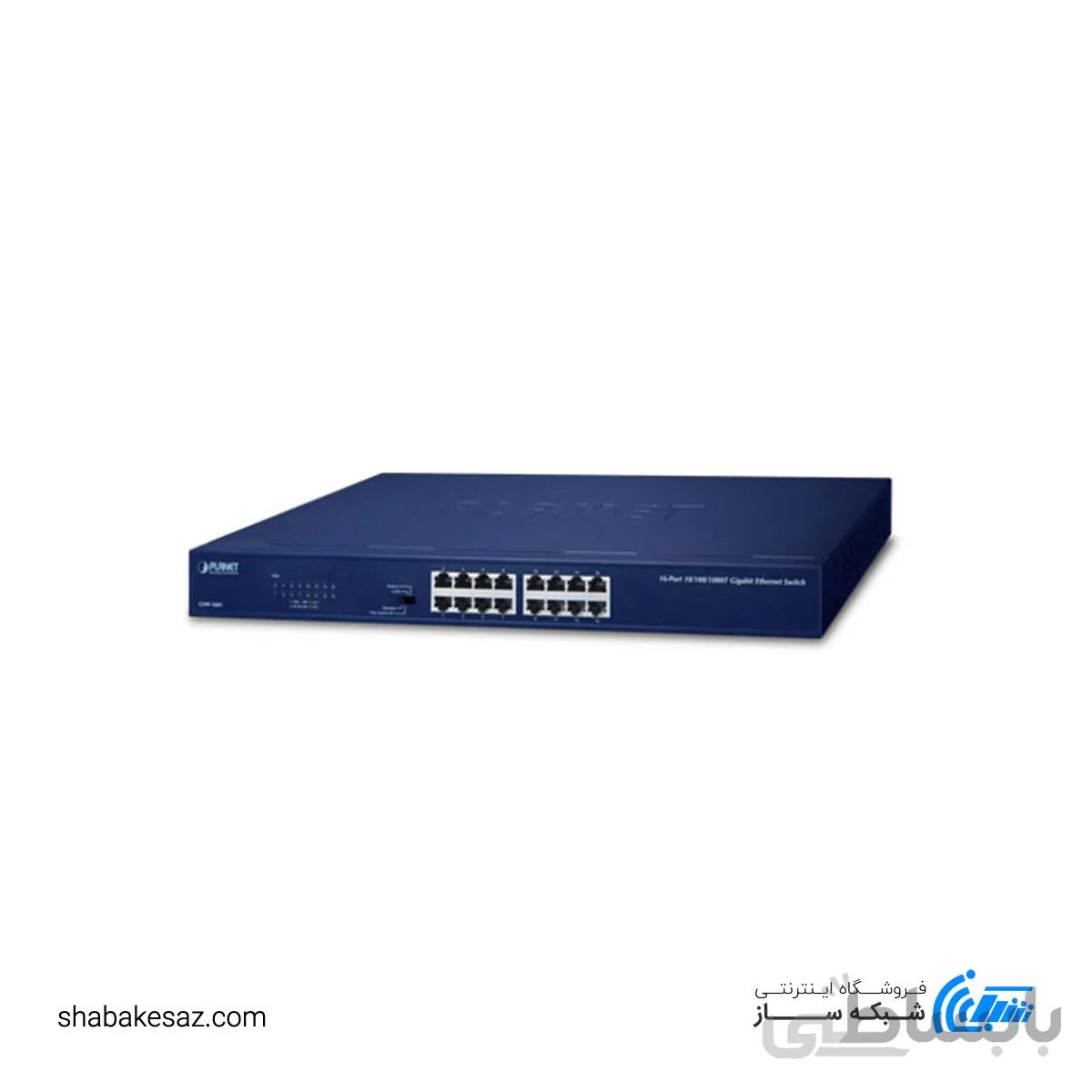 سوئیچ 16 پورت پلنت GSW-1601