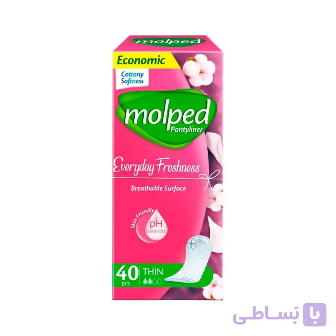 نوار بهداشتی 40 عددی مولپد Molped